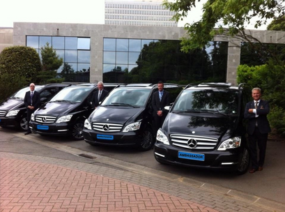 Classe V com groupo de motoristas